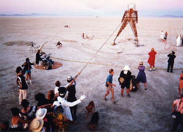 Illustrating the 10 Principle of Burning Man